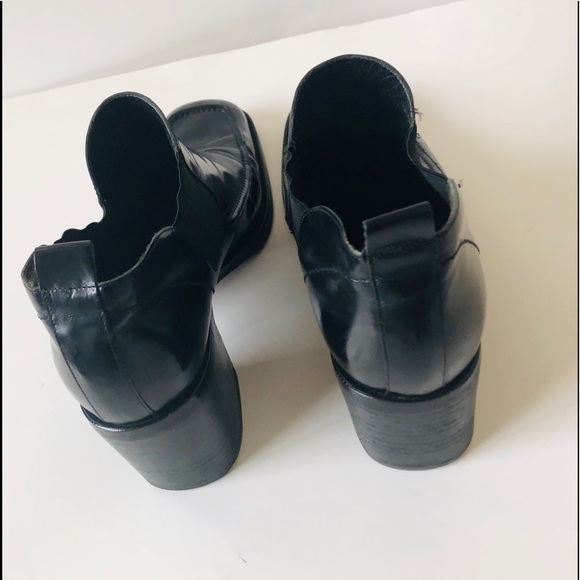 Via Spiga Neiman Marcus Patent Leather Booties Made in Italy #parisfashionweek - Picture 4 of 8